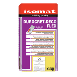 ΠΑΤΗΤΗ ΤΣΙΜΕΝΤΟΚΟΝΙΑ ISOMAT DUROCRET-DECO FLEX 25kg